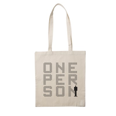 One Person LogoType Bag White